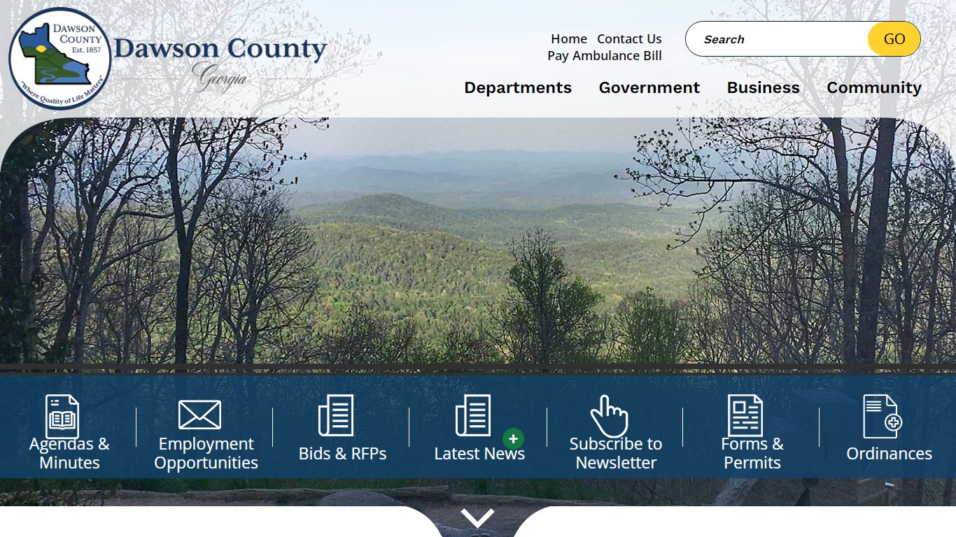 Home Page | Dawson County, Georgia